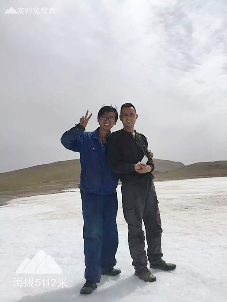 ����5200m��������ɽ�ľ��֮·