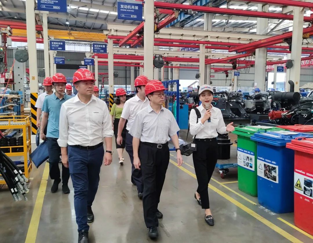 中国国际商业增进委员会向导一行调研糖果派对官网智能