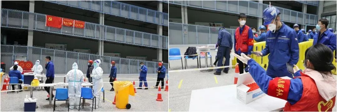 抗疫先锋在行动!糖果派对官网智能自愿者助力核酸采样