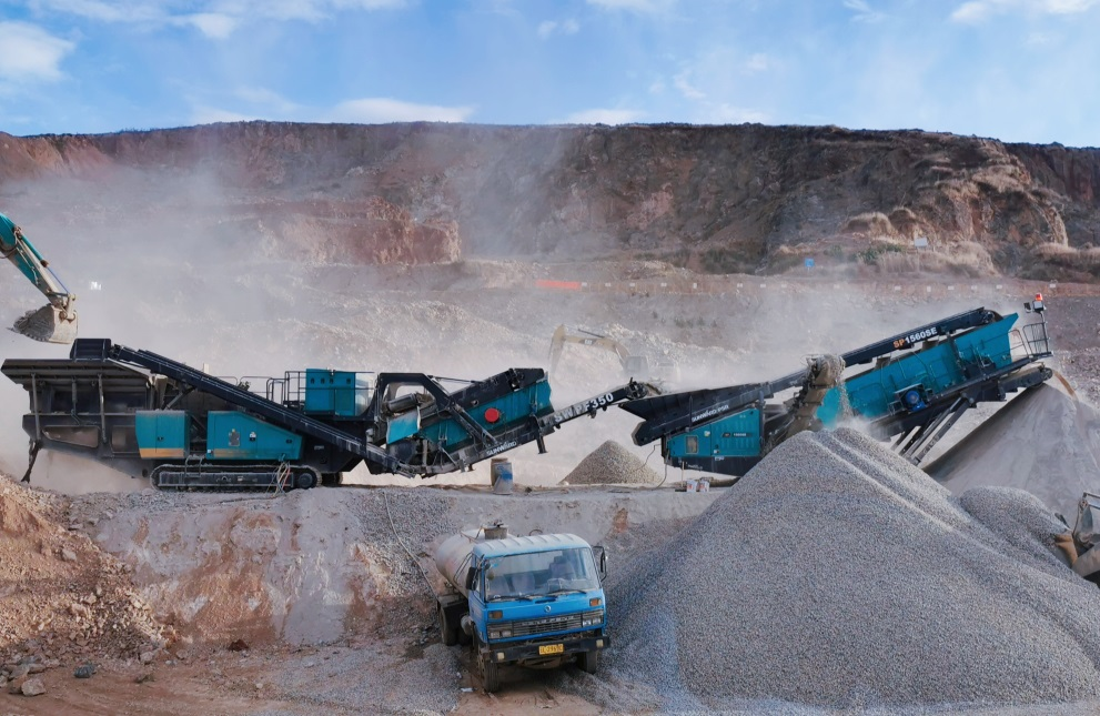 时产制品料400吨!糖果派对官网普石勒破碎筛分成套装备助力云南矿山生态恢复项目
