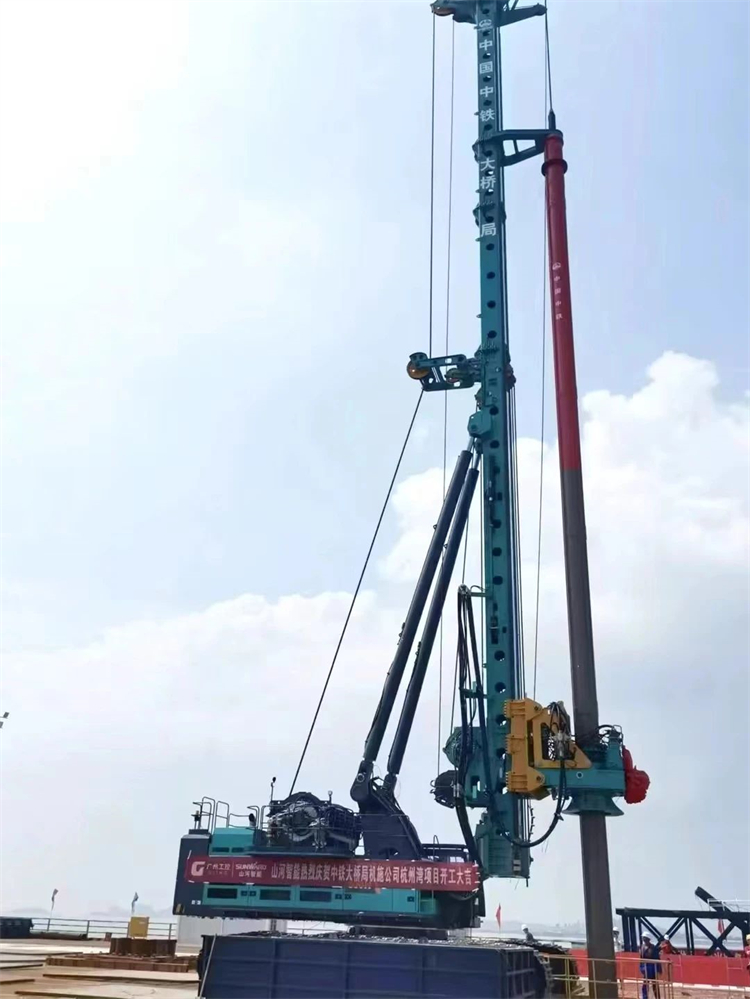 ÔÙÕ½Ììϼ¶¹¤³Ì£¡ÌǹûÅɶԹÙÍøÖÇÄܳ¬µÈÐýÍÚ×ê»úSWDM800HÖú½¨º¼ÖÝÍå¿çº£Ìú·ÇÅÏîÄ¿