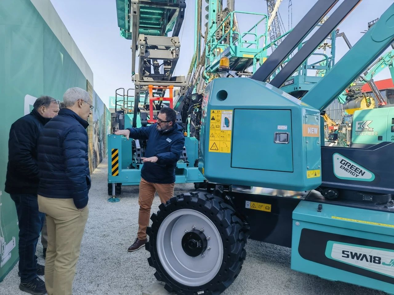 �ǹ��ɶԹ������ܸ߿ջ�е����Bauma 2025�� ����Դ�����������Ʒ��ȫ����Ŀ