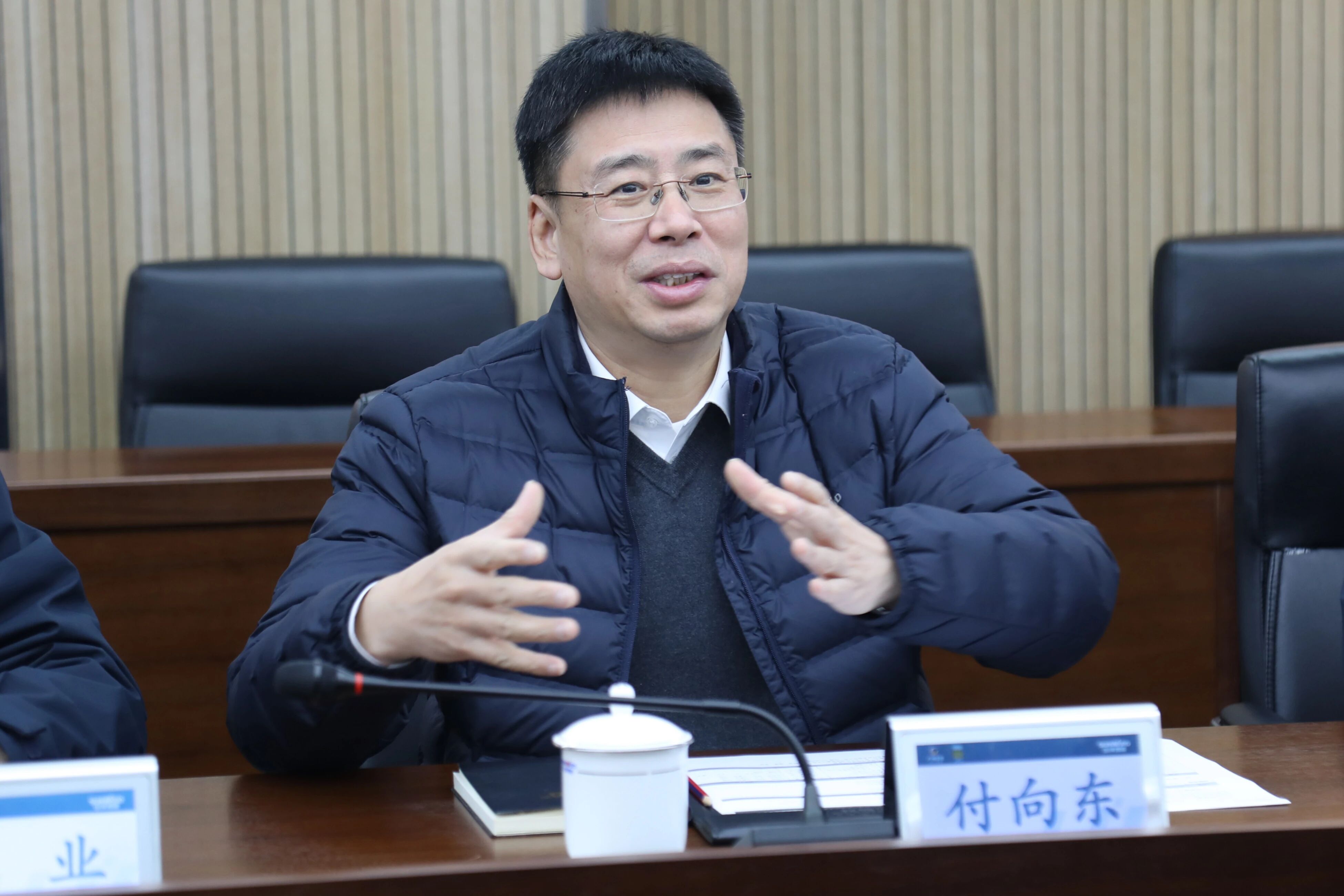 中国出口信用包管公司湖南分公司认真人蔡旺到访糖果派对官网智能